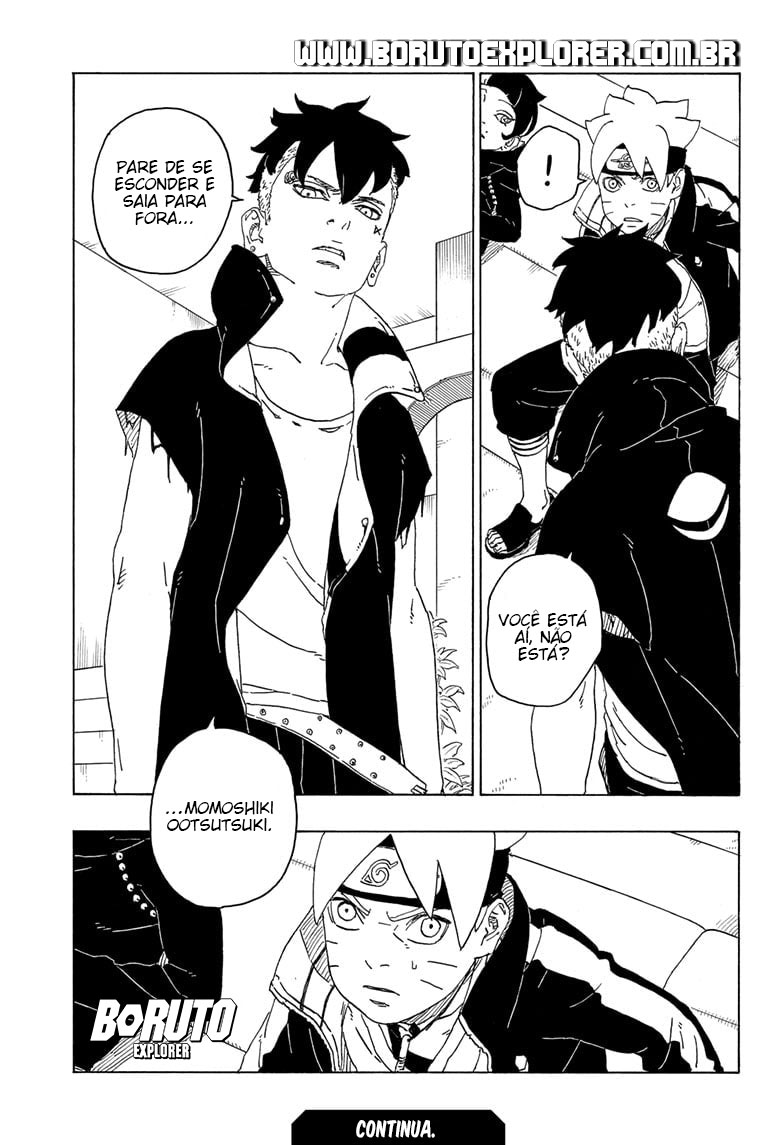 Boruto manga capítulo 76 041