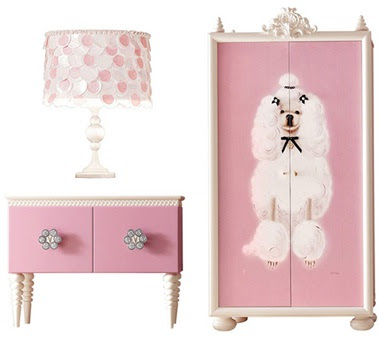 diseño dormitorio niña rosa
