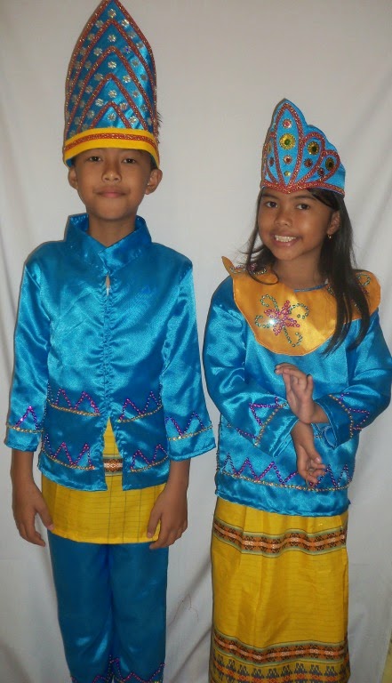 BA-001 Baju Adat Sulawesi Tenggara | Pakaian Adat Anak