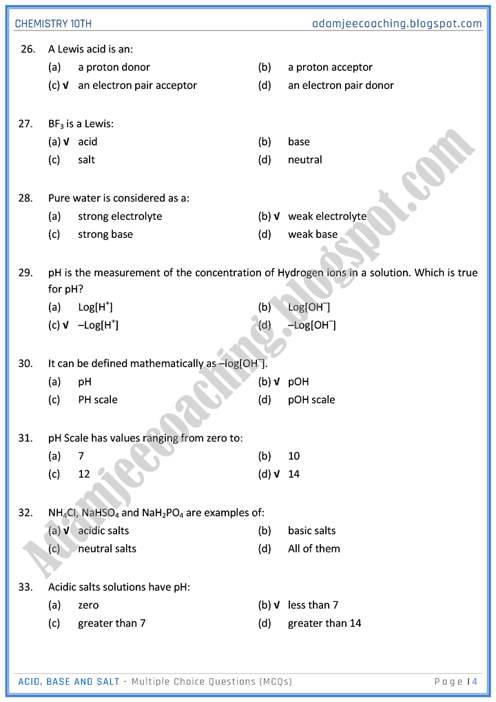 acid-base-and-salt-mcqs-chemistry-10th