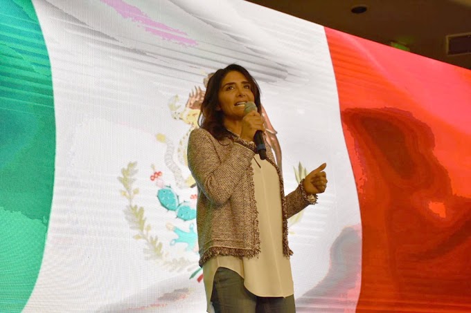 Jóvenes, la clave para avanzar en el paí­s, opina Alejandra Barrales
