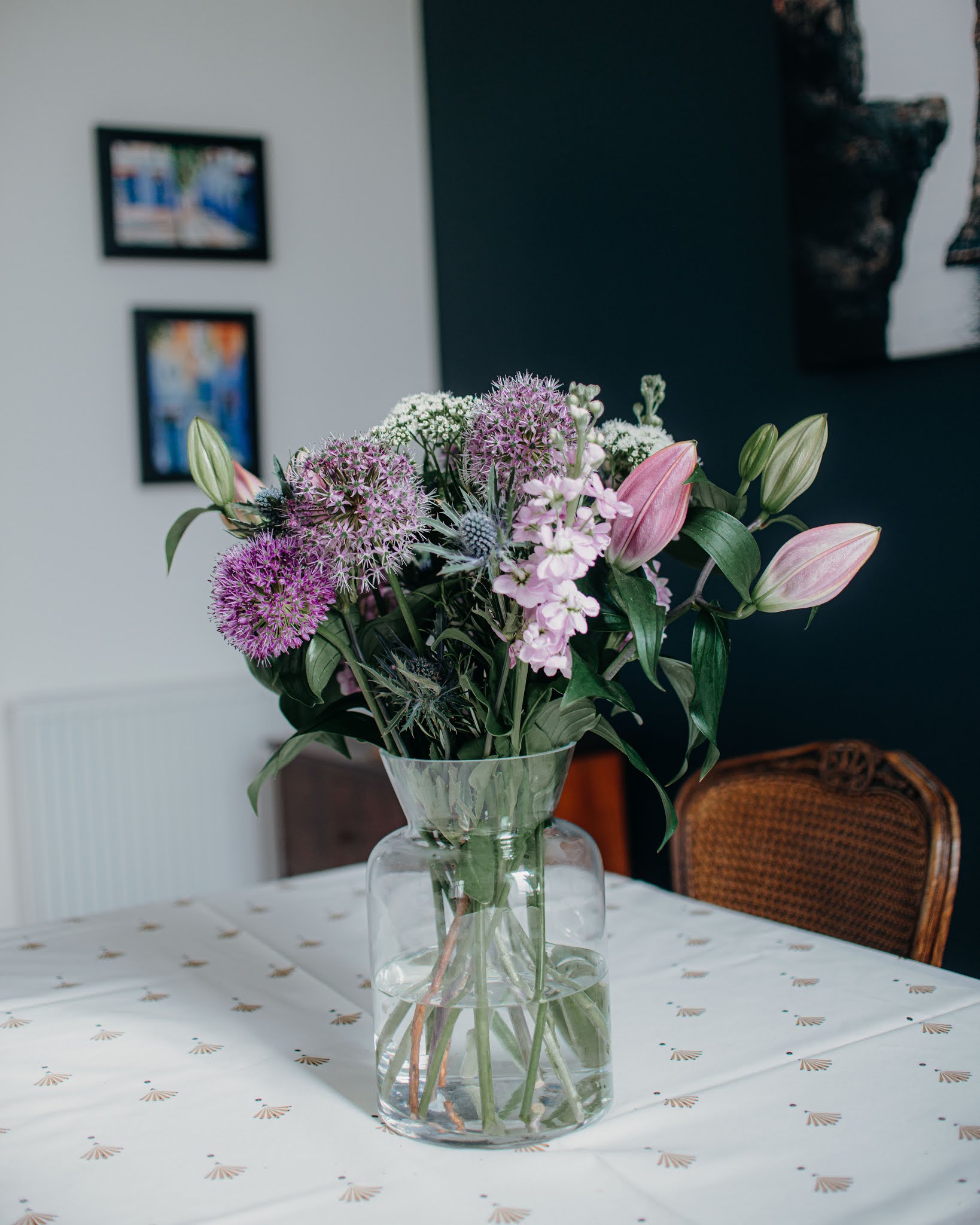 Freddie's Flowers - Paddington to Penzance Before and After liquid grain