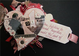 San Valentino mini album scrap