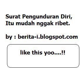 Download surat pengunduran diri terbaru contoh surat pengunduran diri perusahaan kerja