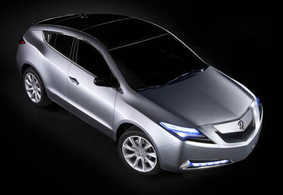 New Luxury Acura ZDX Concept 