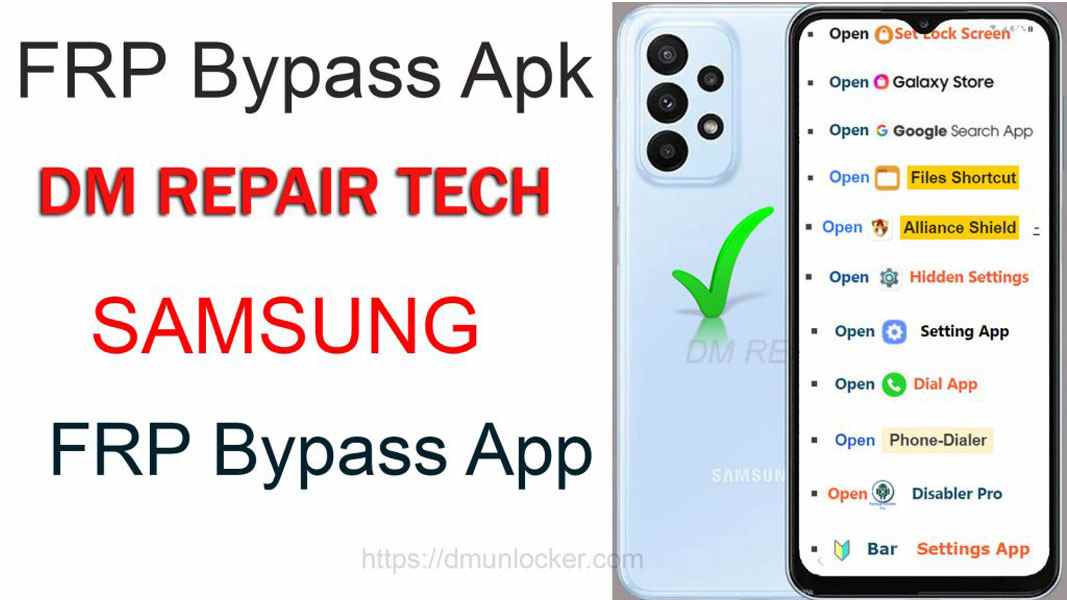 frp bypass apk dm repair tech frp