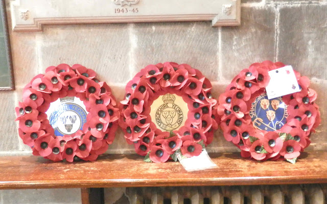 Shropshire Yeomanry wreaths