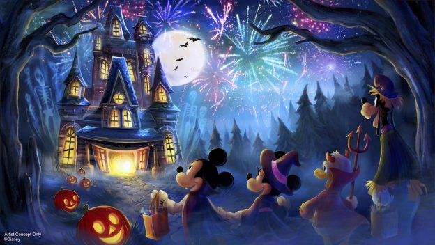 Mickey S Not So Scary Halloween Party 新しい花火のショー最新情報