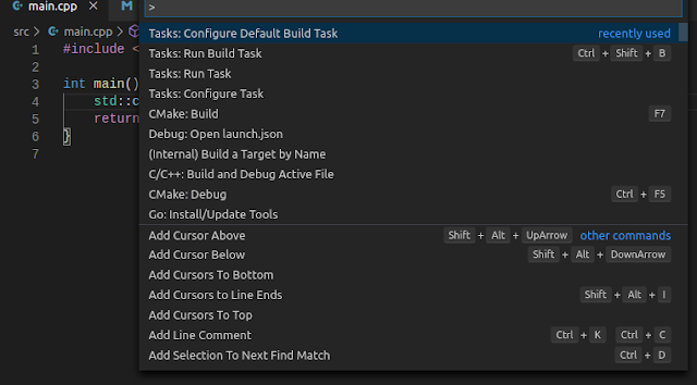 VSCode - Configure Default Build Task