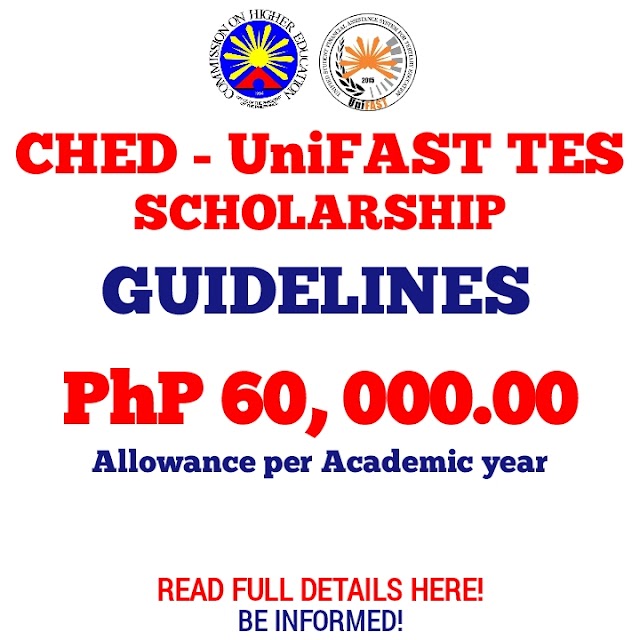 UniFAST - TES Scholarship 2023 to 2024 | Tertiary Education Subsidy