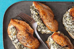 Spinach and Feta Stuffed Chicken