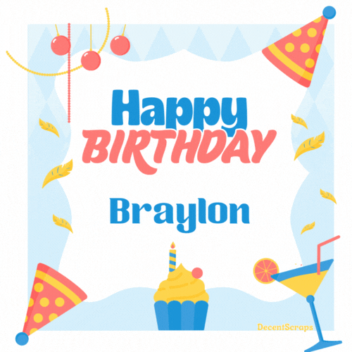 Happy Birthday Braylon (Animated gif)