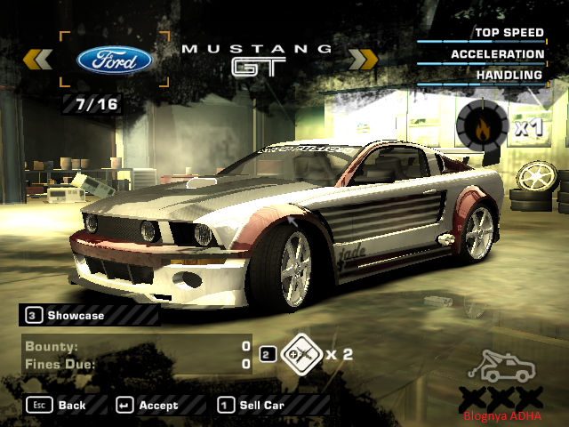 Cara Mendapatkan semua mobil blacklist nfs most wanted 