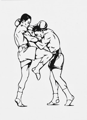 Kicking and kneeing is the main objects in Muay Thai