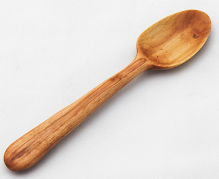 Oversize carved wooden spoon project