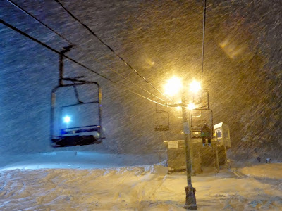 Snow coming down hard at West Mountain, Wednesday night 02/05/2014.

The Saratoga Skier and Hiker, first-hand accounts of adventures in the Adirondacks and beyond, and Gore Mountain ski blog.