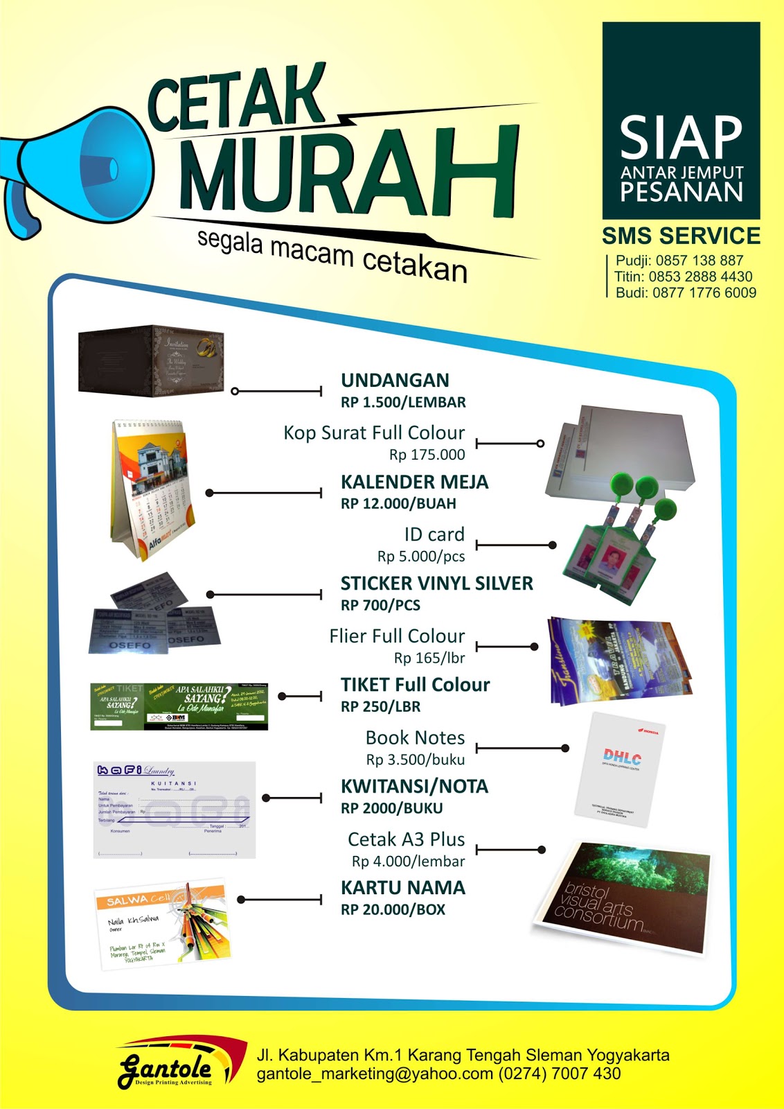 TIPS MEMBUAT  BROSUR UNTUK PERUSAHAAN Gantole Printing