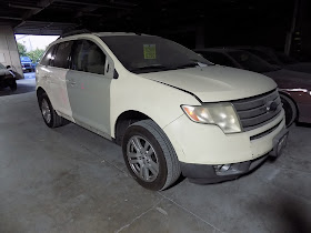 2008 Ford Edge during repairs at Almost Everything Auto Body.
