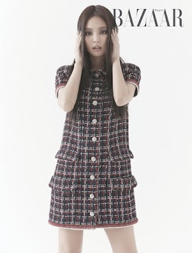 BLACKPINK Jennie showed off her beautiful and rich charms than cherry blossoms in a pictorial with HARPER'S BAZAAR!