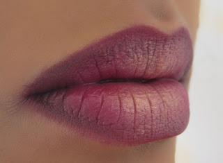 pink gradient lips mac blog