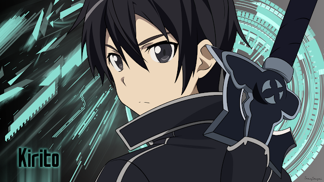 Dibujar a Kirito de SAO