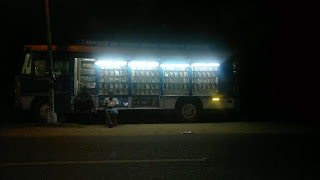 ncbh bus, ncbh, new century book house, book exhibiton, malartharu, pudukkottai