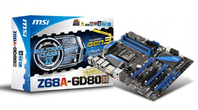Motherboard MSI Z68A-GD80 (G3)
