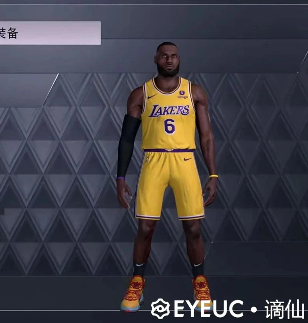 NBA 2K23 LeBron James Cyberface & Realistic Body