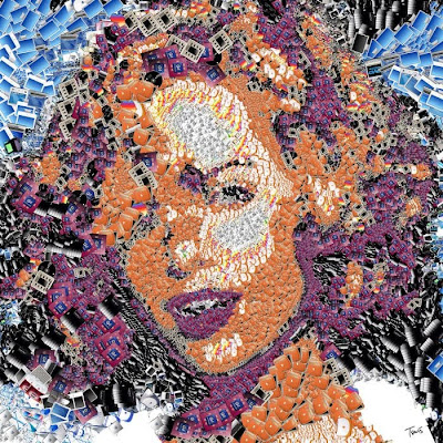 Beautiful Mosaic Portraits