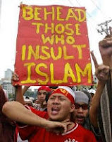 behead those who insult islam