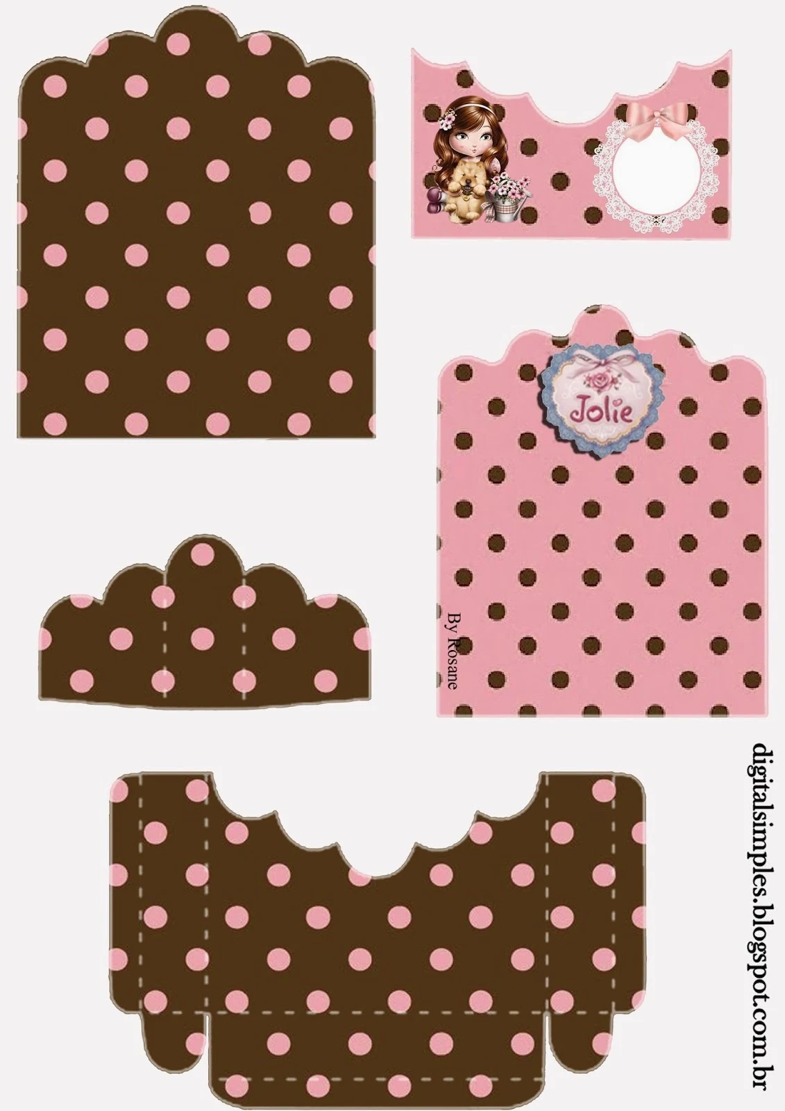 Jolie Dolls: Free Printable Candy Packages Support.