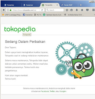 Bukalapak dan Tokopedia Sedang Down, Kenapakah?