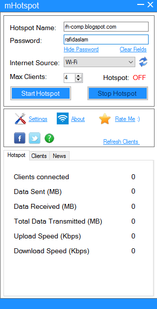 Software Untuk Menyalakan Hotspot WiFi