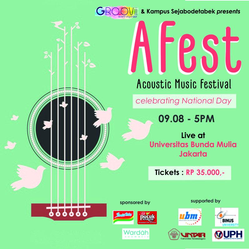 PRESS RELEASE AFest Festival Musik Akustik Pertama di 