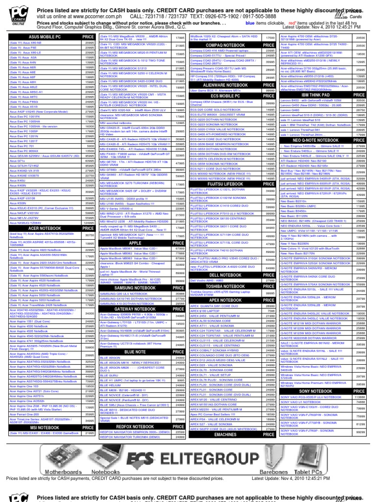 pc express pricelist - philippin news collections