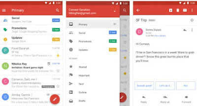 Aplikasi Gmail Go, Ringan Lebih Aman Dan Bebas Spamming