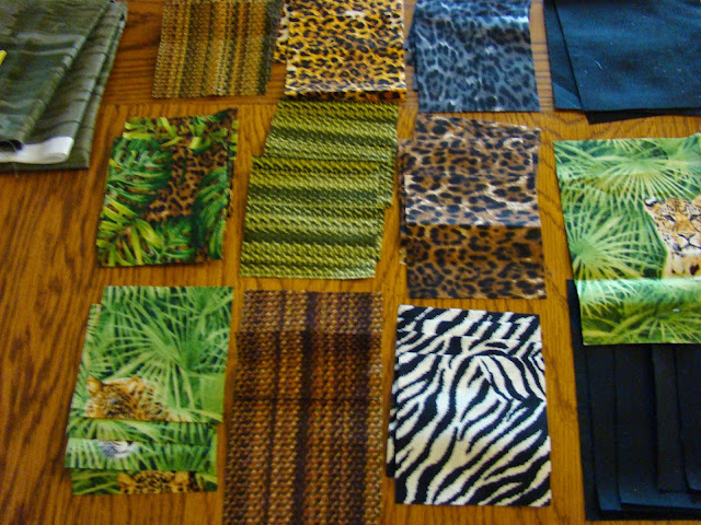 Windham Jungle Minis mini quilt