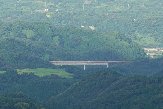 鳥取県西伯郡伯耆町大内　大山道　横手道からの眺望