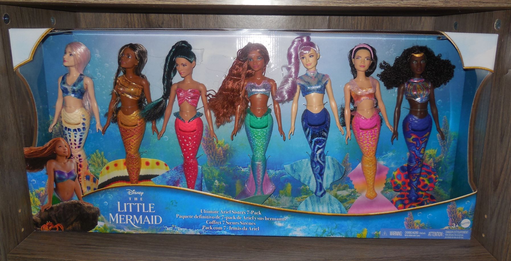 Veni Vidi Dolli: REVIEW: Mattel Little Mermaid Ultimate Sisters 7-Pack