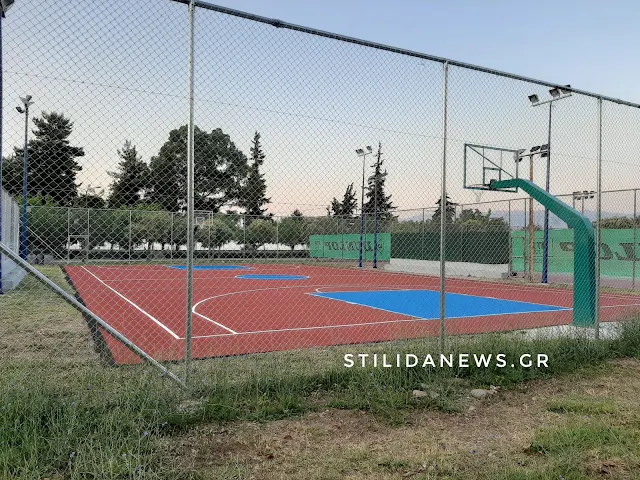 Στυλίδα: Γήπεδο μπάσκετ, ολοκληρώθηκε η ανακατασκευή