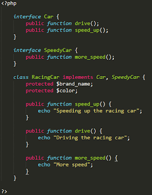 Object Oriented Programming Implementing Multiple Interfaces