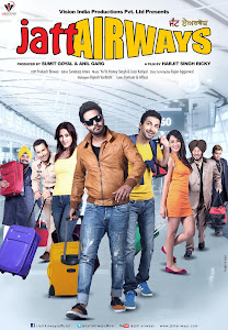 Poster Of Jatt Airways (2011) In 300MB Compressed Size PC Movie Free Download At everything4ufree.com