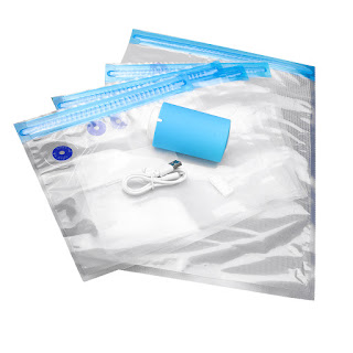 Portable USB Vacuum Electric Pump Quick Seal Bag Strong Suction for Food Storage