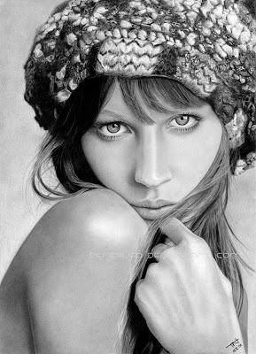 pencil portrait drawings