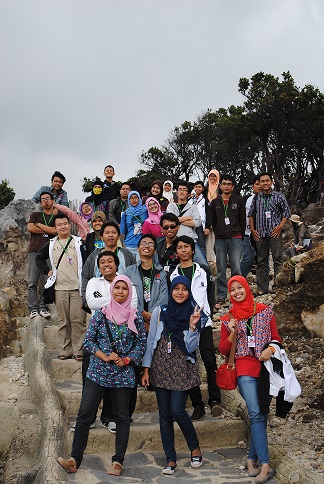 Trip to Jogja with Ilkomerz46 | Tangkuban Perahu