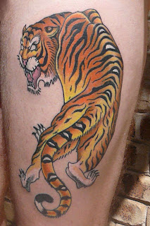 traditional japanese tiger tattoo