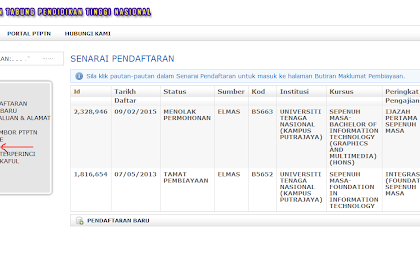 Contoh No Pinjaman Ptptn Di Surat Tawaran