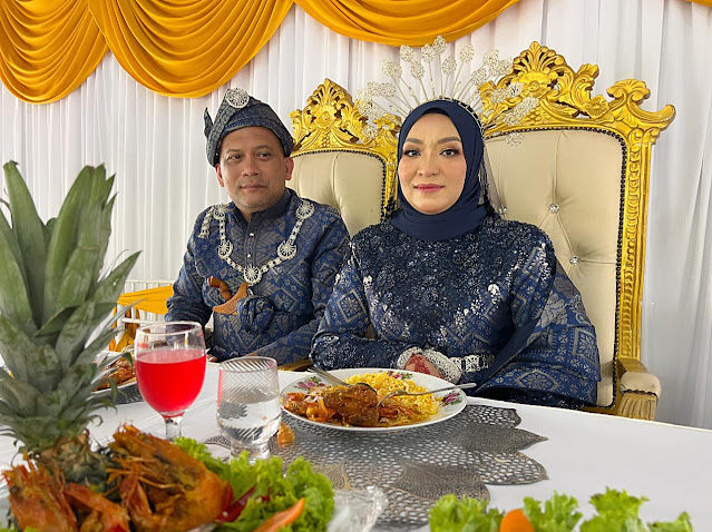 Makan Nasi Minyak Di Majlis Perkahwinan Blogger Suria Amanda (SA)
