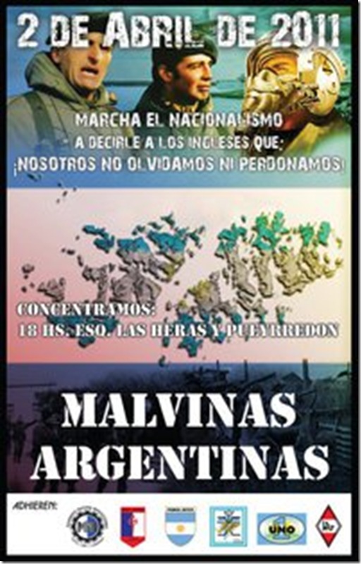Marcha Nacionalista el 2 de abril