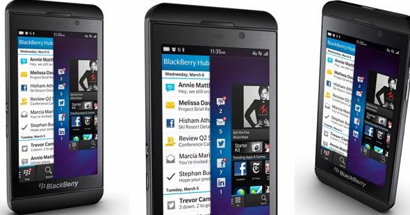 Spesifikasi BlackBerry Z10 'Smartphone Full-touchscreen 
